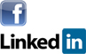 Facebook/LinkedIn logos